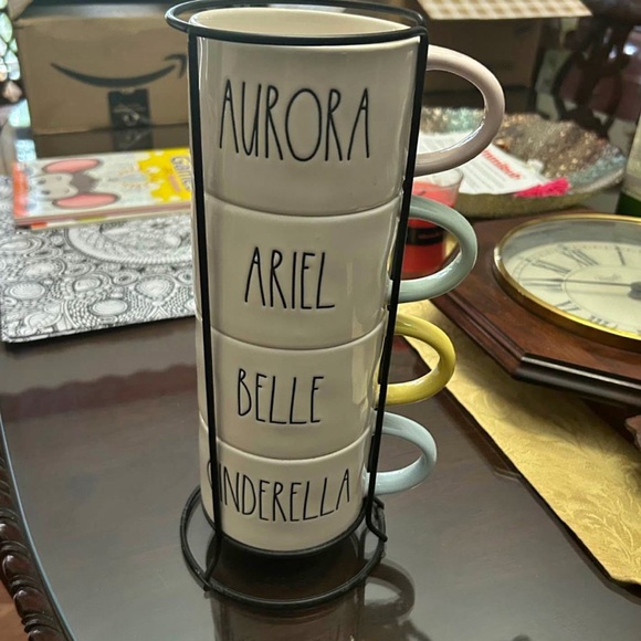 Disney Other - Brand New Disney Princess Rae Dunn Mugs , set of 4